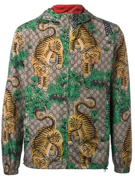 gucci tiger print lightweight jacket fake|gucci jacket kevin hart.